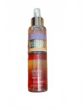 NEW Bath and Body Works Endless Weekend Wave & Shine Hair Mist